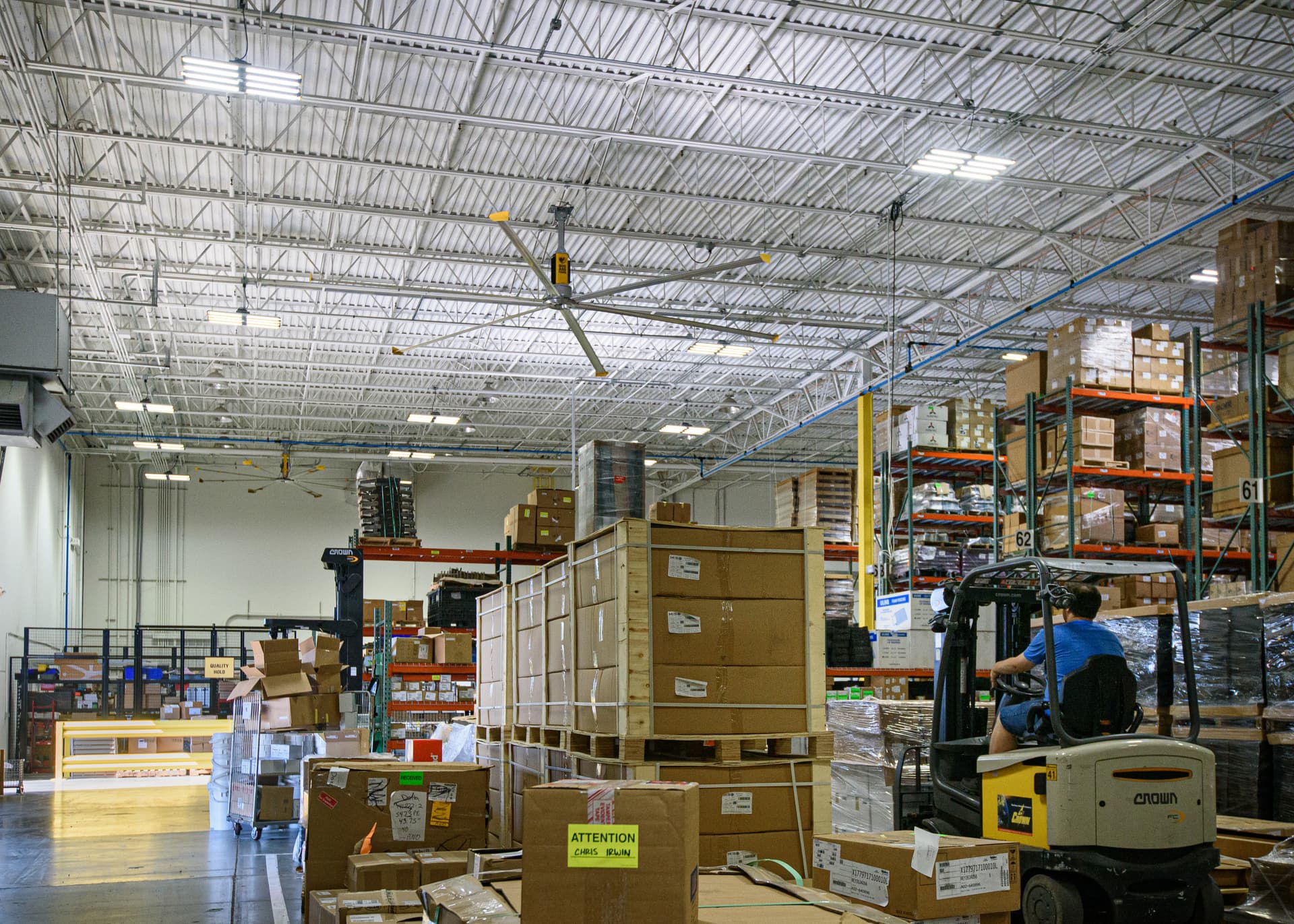 Powerfoil D - Inno2 teollisuustila asennus